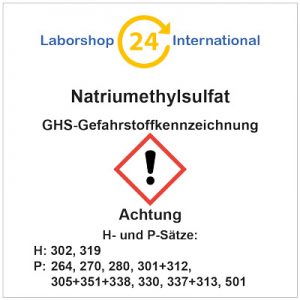 Etikett Natriumethylsulfat deutsch ruecken